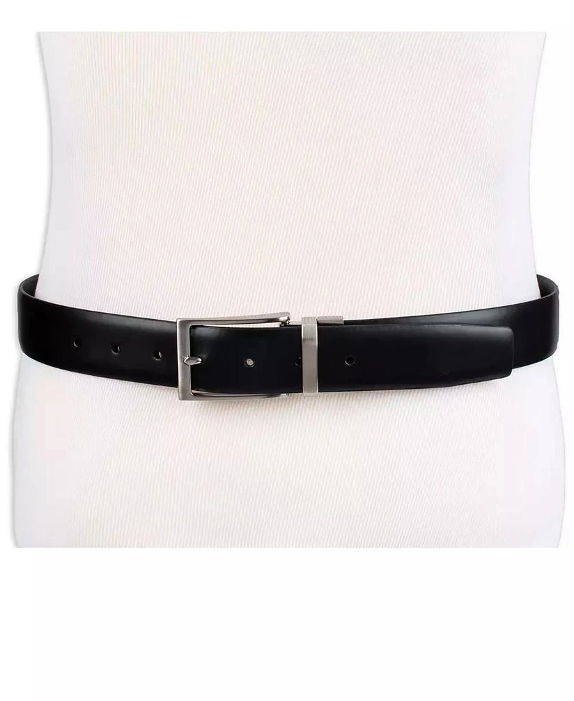 Men’s Two-In-One Feather Edge Reversible Dress Belt 商品