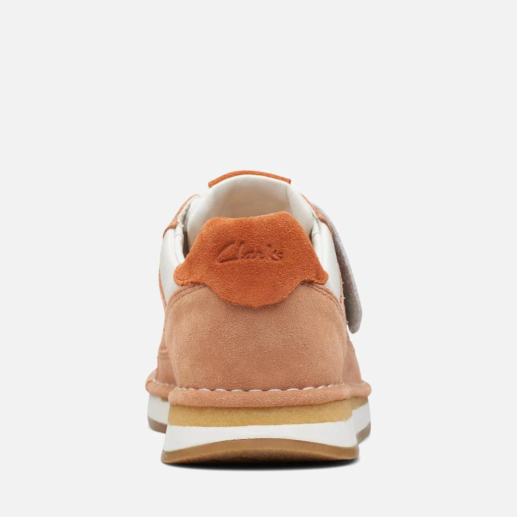 Clarks Craft Run Tor Suede and Leather Trainers 商品