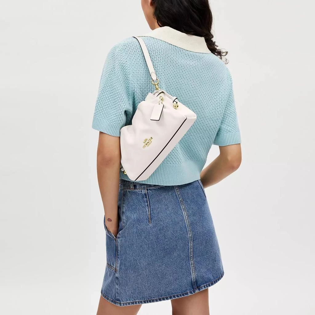 商品Coach|Faye Shoulder Bag With Ruching,价格¥2203,第2张图片详细描述