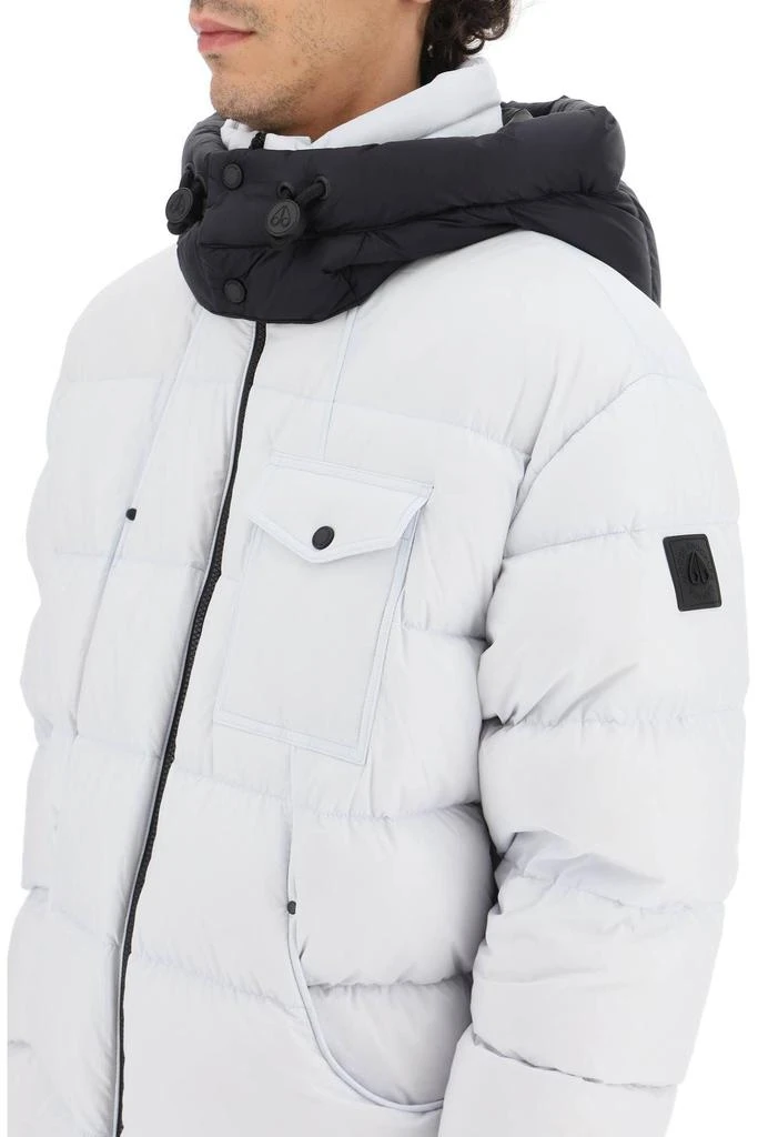 商品Moose Knuckles|'BEDSTUY' PUFFER JACKET WITH QUILTED LOGO,价格¥4196,第5张图片详细描述