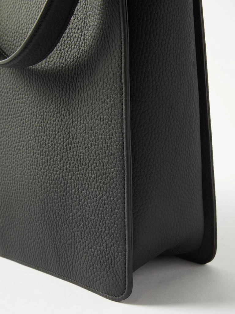 商品The Row|Jules grained-leather shoulder bag,价格¥16715,第5张图片详细描述