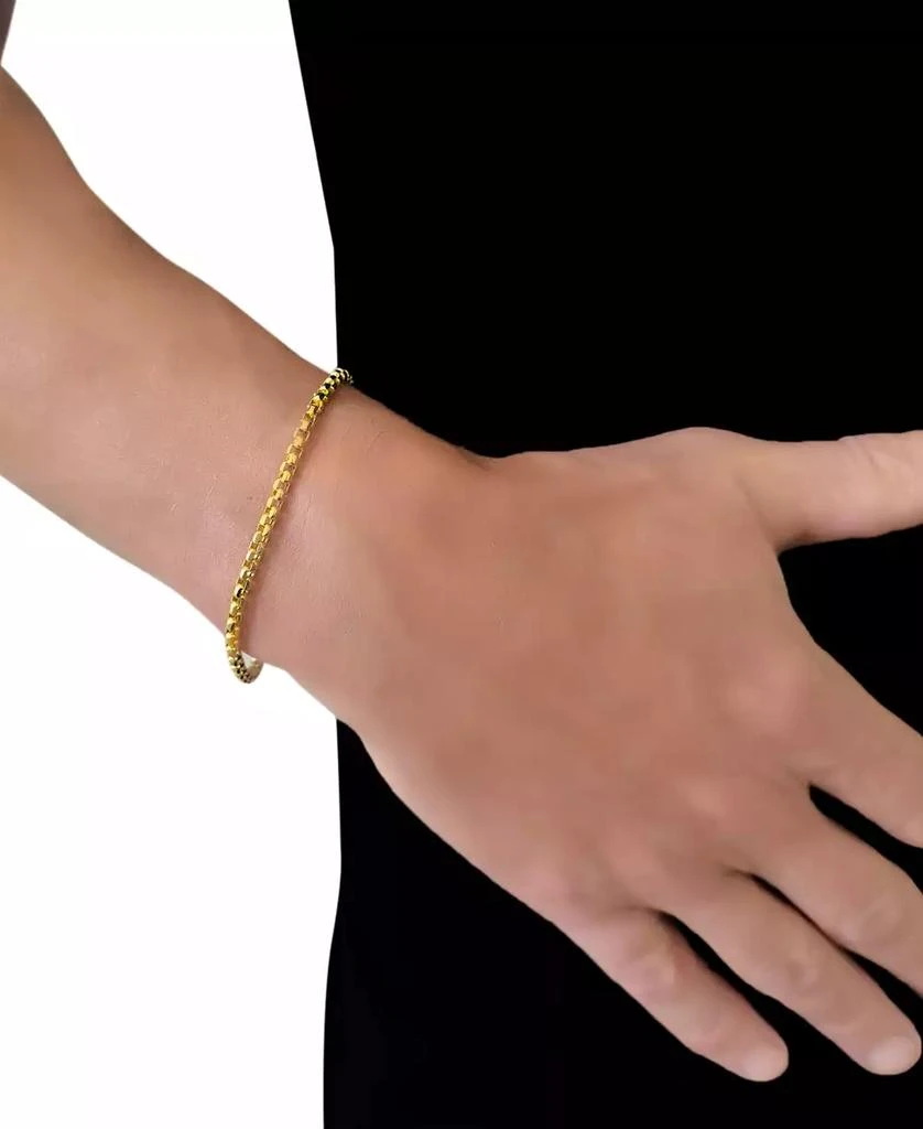 商品Macy's|Wheat Link Chain Bracelet in 14k Gold,价格¥13113,第3张图片详细描述