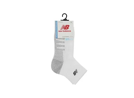 商品New Balance|Coolmax Quarter Socks 2 Pack,价格¥124,第2张图片详细描述