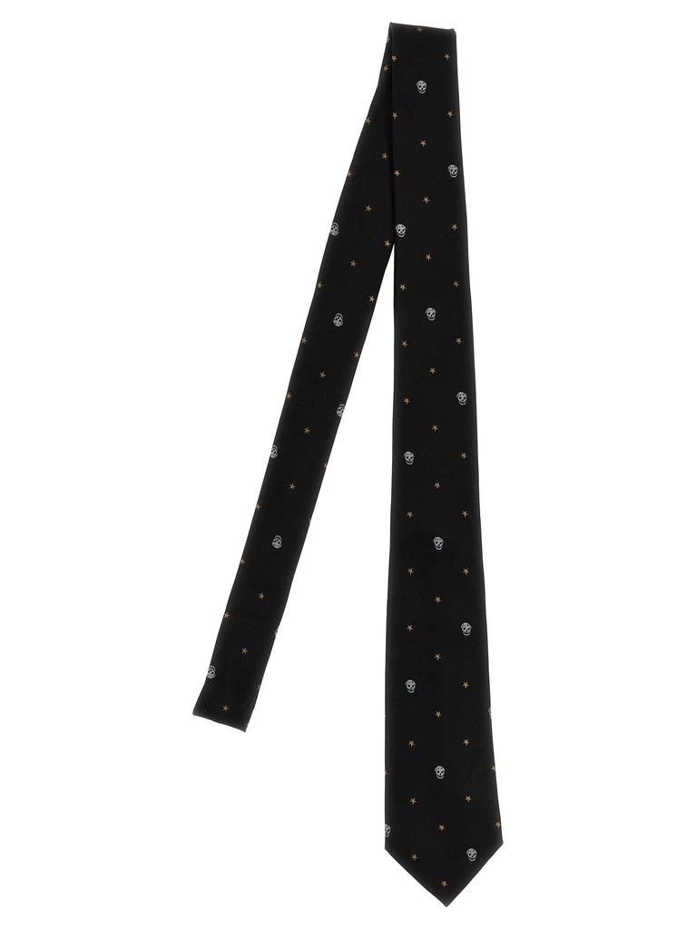 商品Alexander McQueen|Stars & Skulls Ties, Papillon Black,价格¥1027,第1张图片