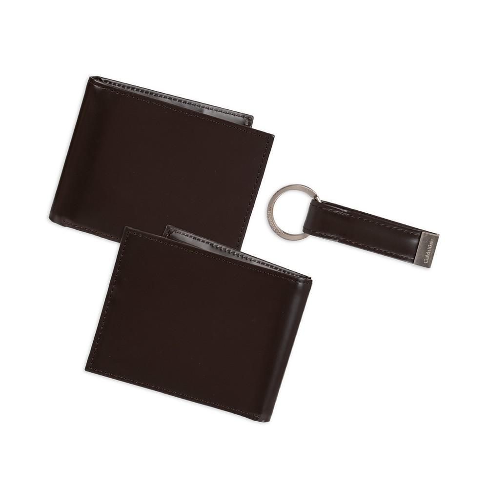 商品Calvin Klein|Men's RFID Slimfold Wallet & Key Fob Set,价格¥183,第5张图片详细描述