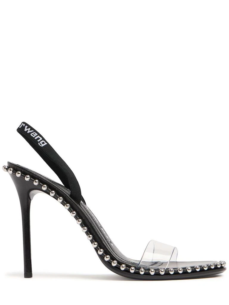 商品Alexander Wang|105mm Nova Logo Pvc Sandals,价格¥4536,第1张图片