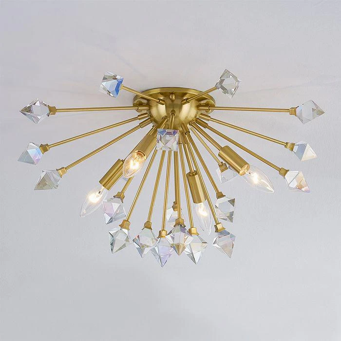 Genesis 4 Light Flush Mount Ceiling Light 商品