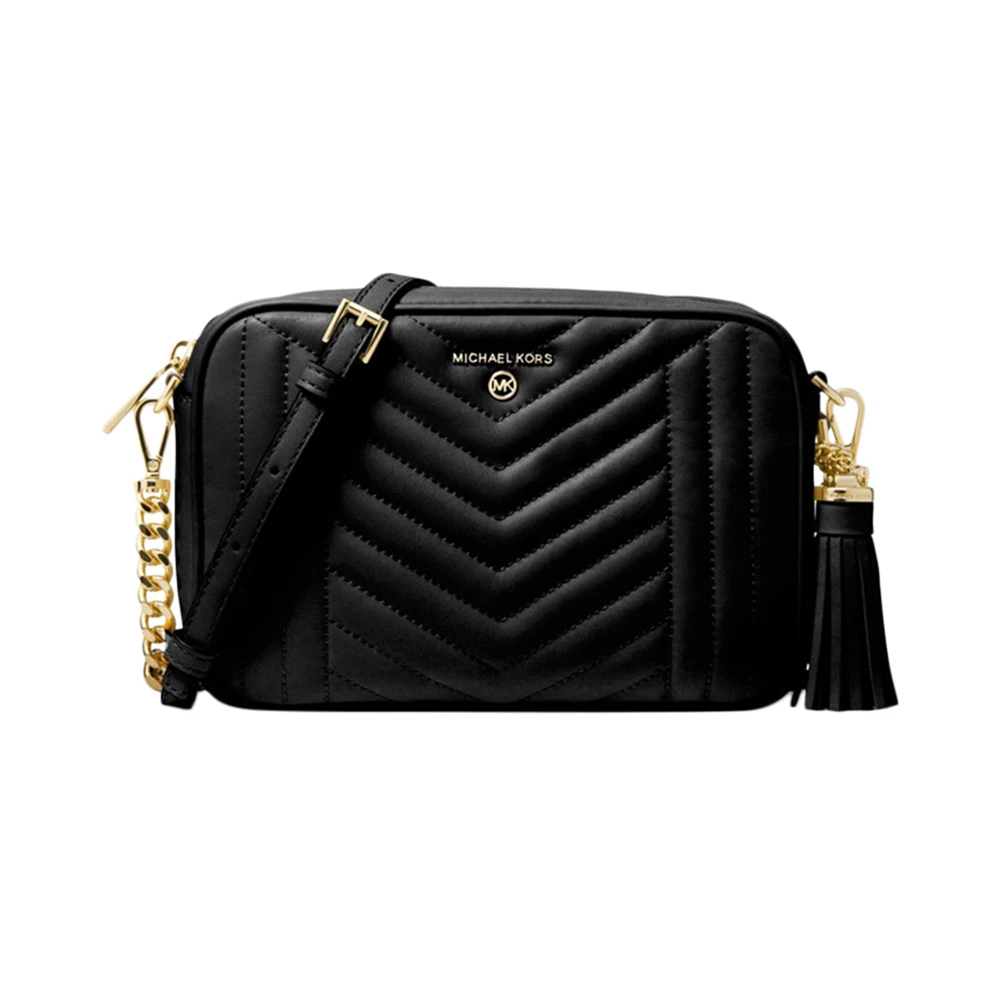 商品[国内直发] Michael Kors|Michael Kors 迈克高仕 女士黑色单肩斜挎包 32H9GT9M2T-BLACK,价格¥1771,第1张图片