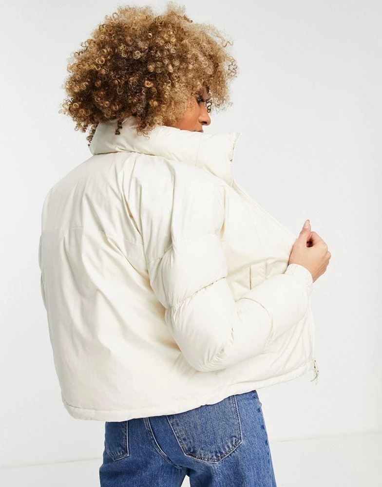 商品Columbia|Columbia Pike Lake cropped puffer jacket in cream,价格¥509,第2张图片详细描述