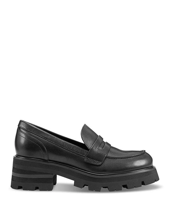 商品Marc Fisher|Women's Latika Almond Toe Platform Loafers,价格¥648,第2张图片详细描述