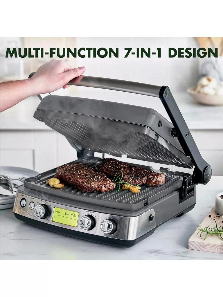 商品Greenpan|Elite Electrics Elite Multi Grill, Griddle, & Waffle Maker,价格¥2263,第4张图片详细描述