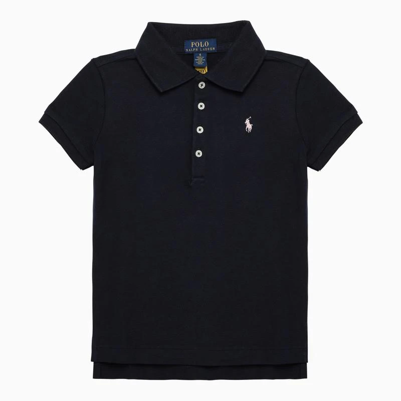 商品Ralph Lauren|Navy cotton polo shirt with logo,价格¥471,第1张图片