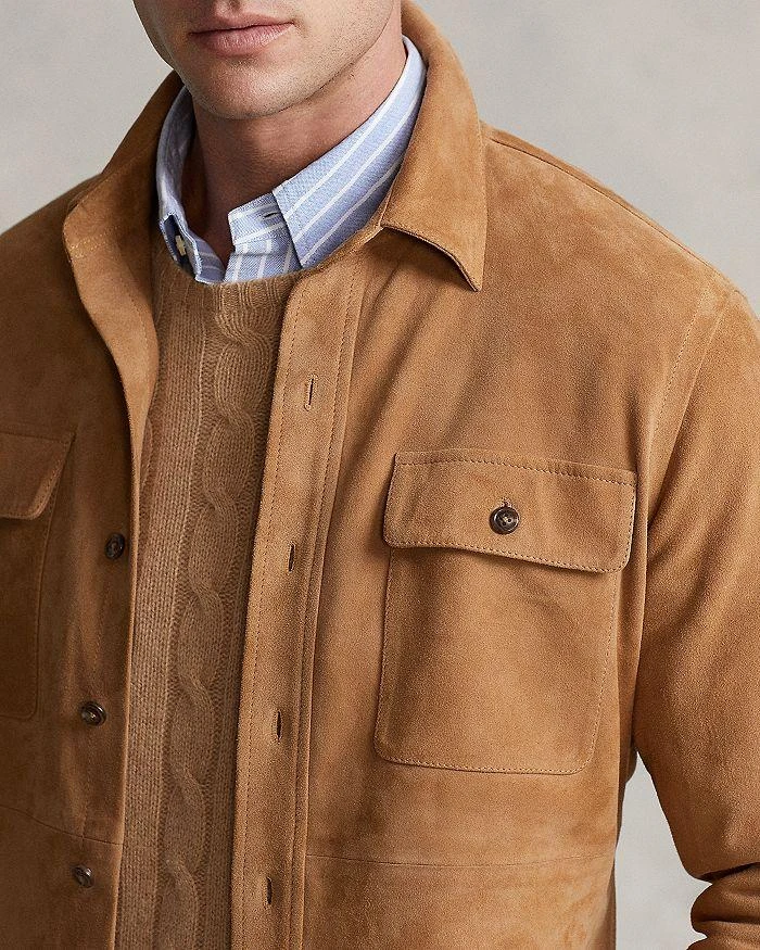 商品Ralph Lauren|Suede Shirt Jacket,价格¥1592,第5张图片详细描述