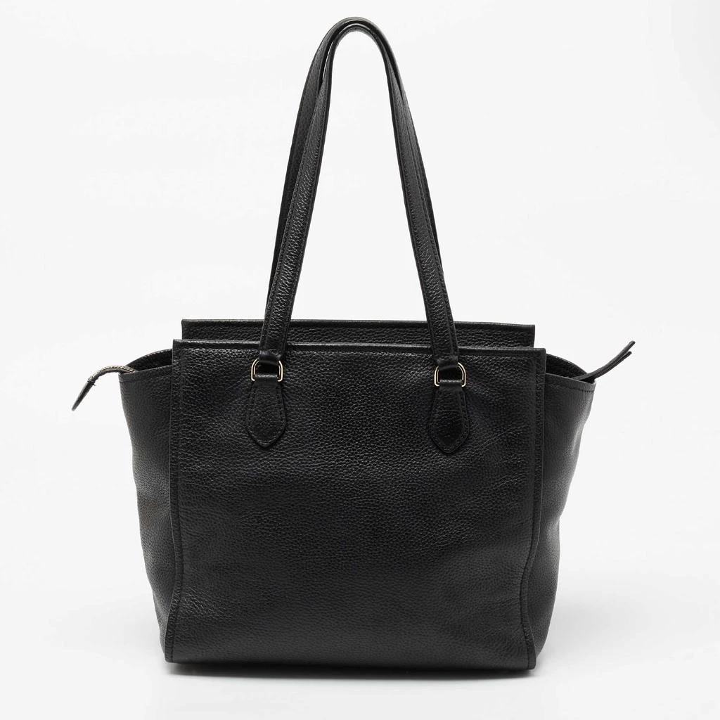 商品[二手商品] Kate Spade|Kate Spade Black Leather Small Jackson Street Hayden Tote,价格¥1235,第4张图片详细描述