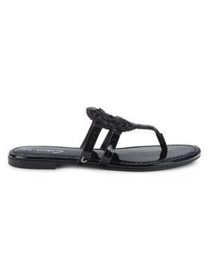 商品Sam Edelman|Canyon Thong-Toe Sandals,价格¥236,第1张图片