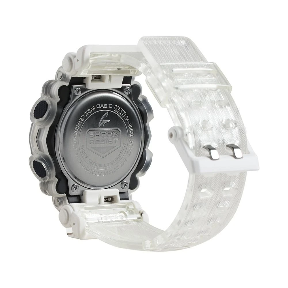 商品G-Shock|Men's Analog Digital Clear Resin Strap Watch 50mm,价格¥788,第2张图片详细描述