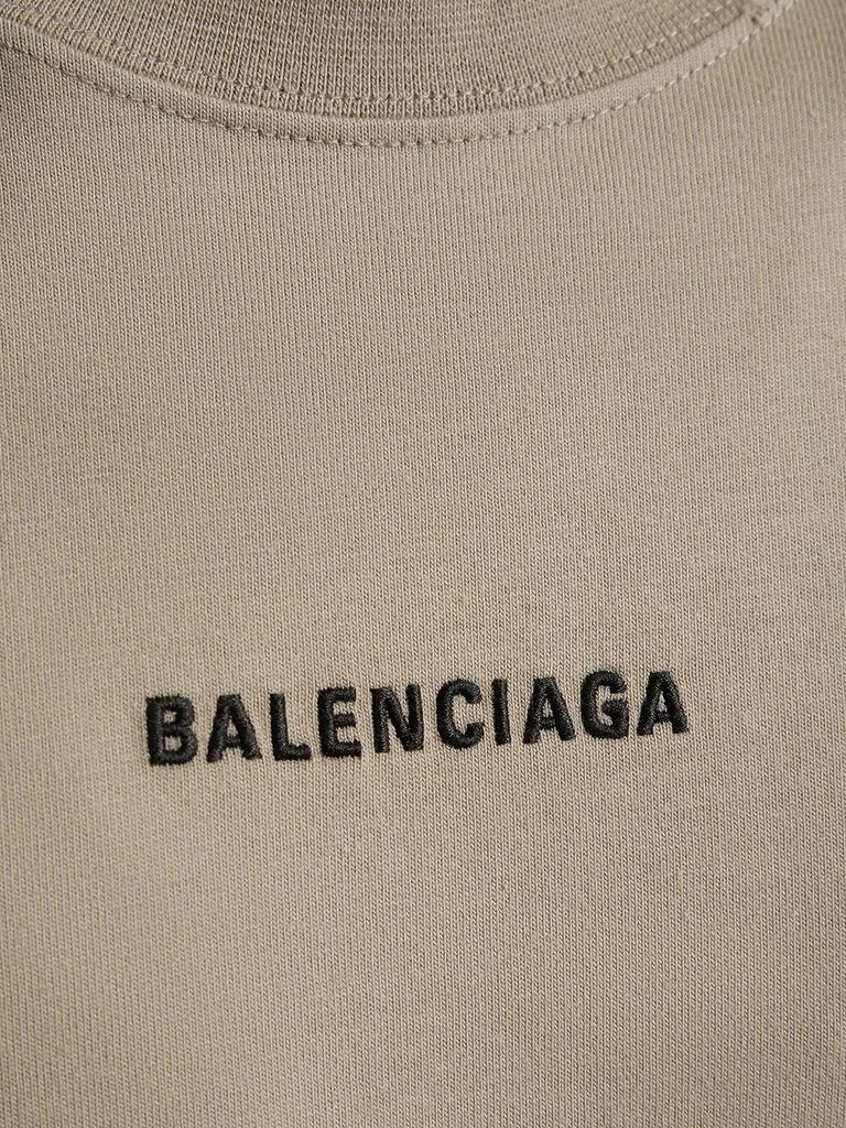 商品Balenciaga|Destroyed Vintage Cotton Jersey T-shirt,价格¥5359,第3张图片详细描述