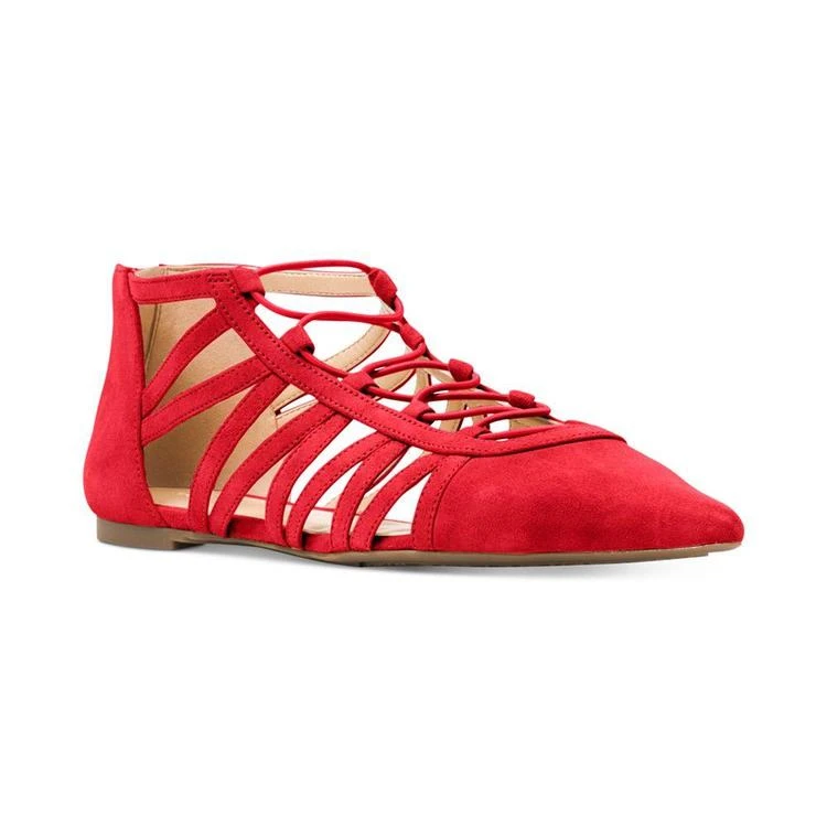 商品Michael Kors|MICHAEL  Clarissa Strappy Lace-Up Flats,价格¥482,第2张图片详细描述