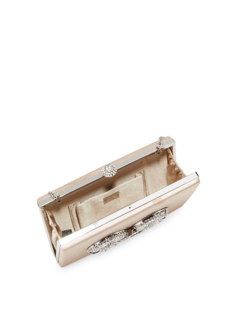 商品Badgley Mischka|Care Crystal-Embellished Convertible Clutch,价格¥552,第2张图片详细描述