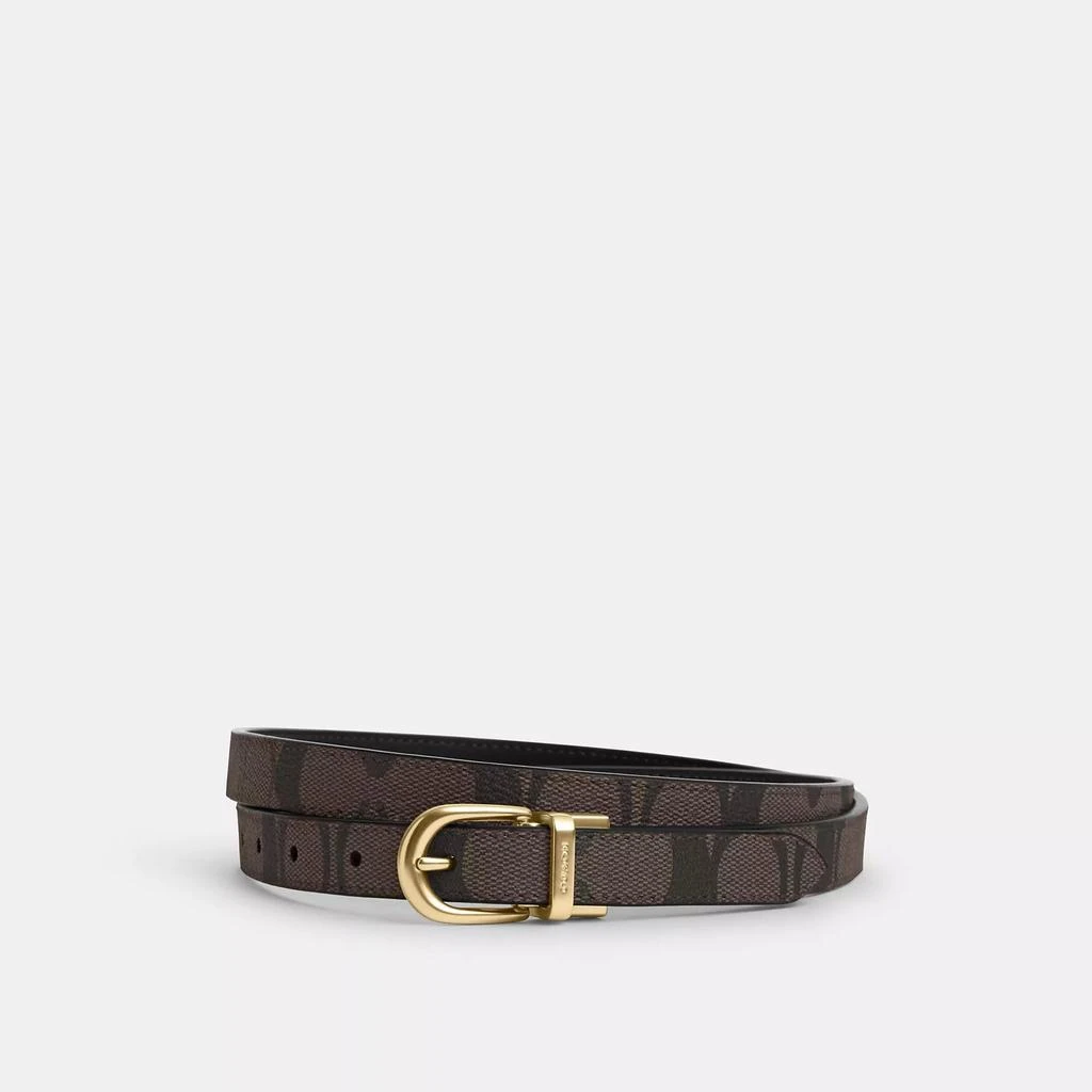 商品Coach|Coach Outlet Classic Buckle Cut To Size Reversible Belt, 18 Mm,价格¥397,第2张图片详细描述