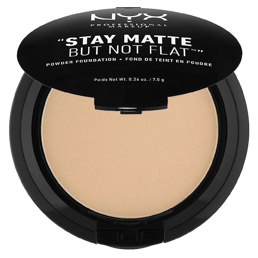 商品NYX Professional Makeup|Stay Matte But Not Flat Pressed Powder Foundation,价格¥71,第1张图片
