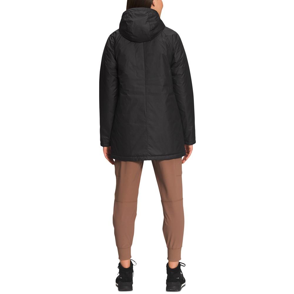 Women's Auburn Water-Repellant Hooded Parka商品第2张图片规格展示