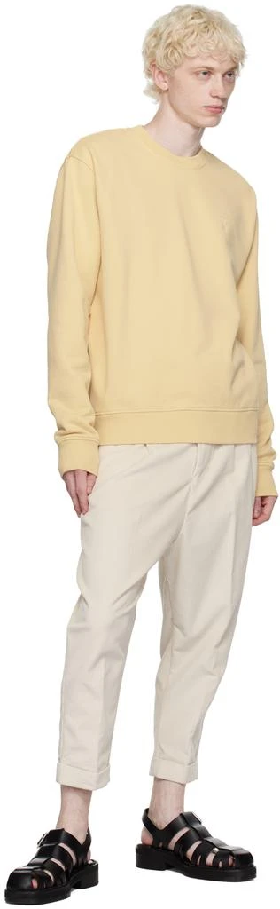 商品AMI|Yellow Ami de Cœur Sweatshirt,价格¥2300,第4张图片详细描述