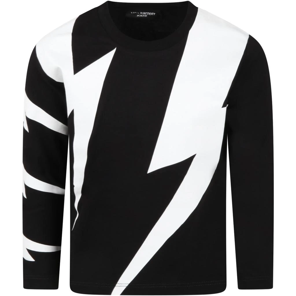商品Neil Barrett|Neil Barrett Black T,价格¥711,第1张图片