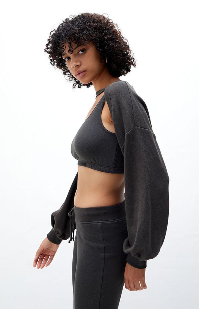 商品PacSun|Catalina Cropped Shrug Sweatshirt Two-Piece Set,价格¥86,第4张图片详细描述