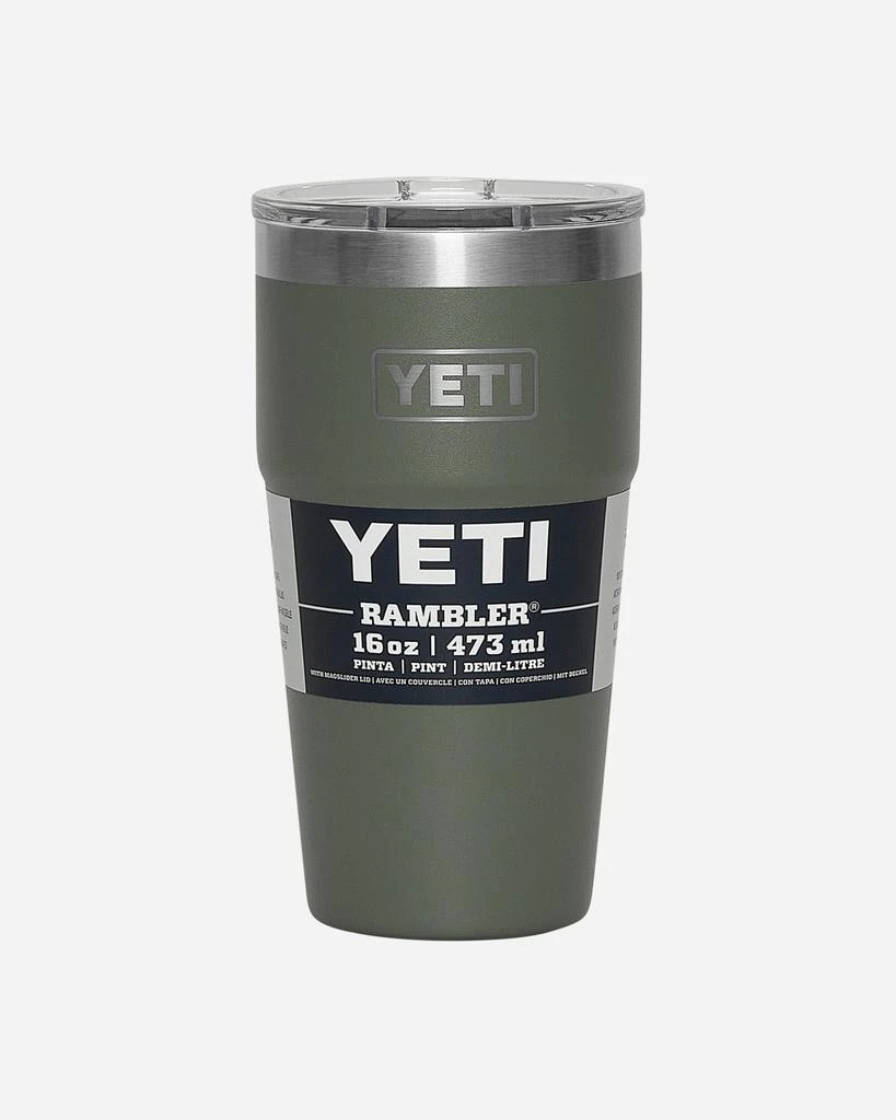 商品YETI|Single Rambler Stackable Cup Camp Green,价格¥213,第1张图片