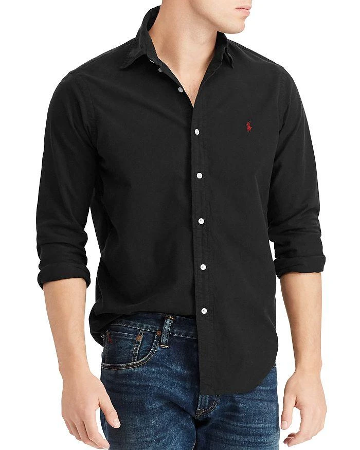 商品Ralph Lauren|Classic Fit Long Sleeve Cotton Oxford Button Down Shirt,价格¥965,第2张图片详细描述