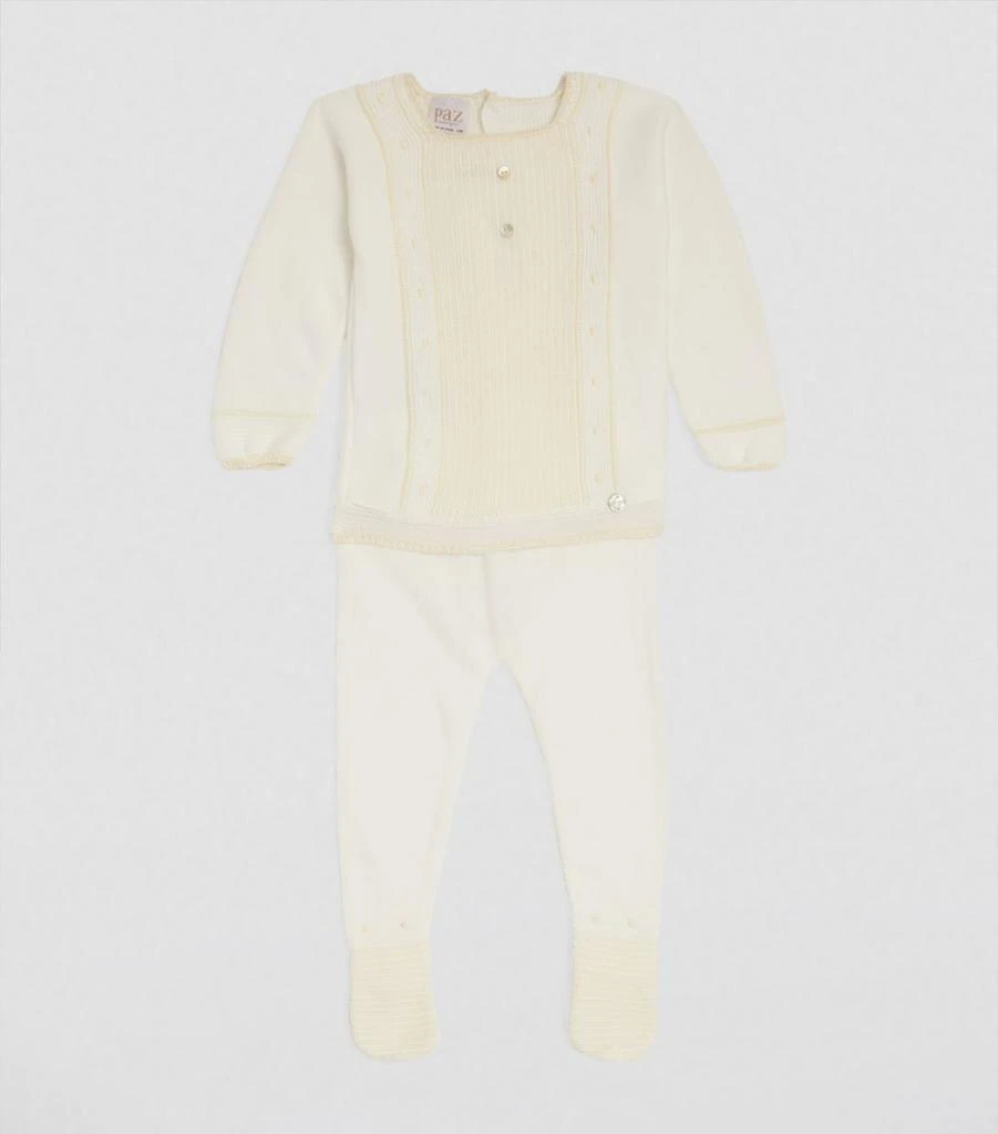 商品Paz Rodriguez|Cotton Two-Piece Set (1-12 Months),价格¥622,第2张图片详细描述