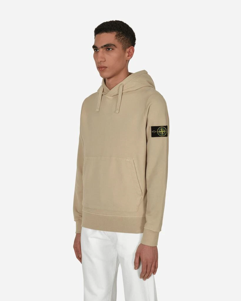 商品Stone Island|Garment Dyed Hooded Sweatshirt Beige,价格¥2949,第2张图片详细描述