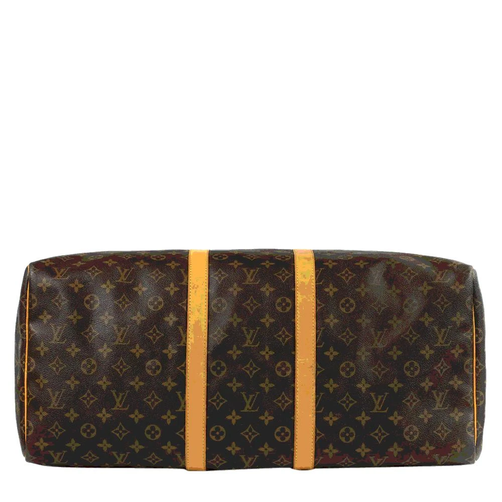 商品[二手商品] Louis Vuitton|Louis Vuitton Monogram Canvas Keepall 55 Bag,价格¥8629,第4张图片详细描述