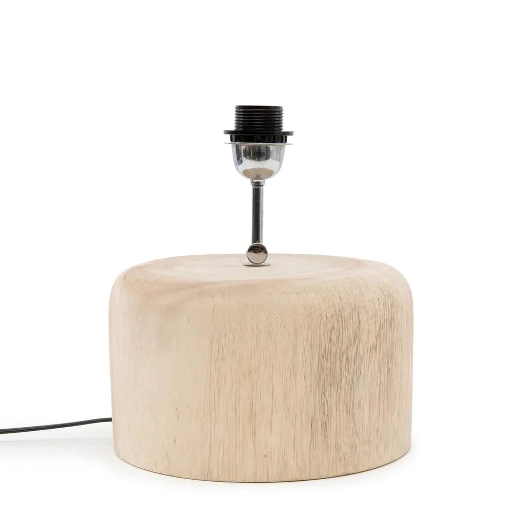 商品预计3周后发货 Bazar Bizar|La Base De La Lampe Teak Wood - Naturel,价格¥996,第1张图片