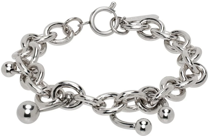 商品Justine Clenquet|Silver Holly Bracelet,价格¥616,第1张图片