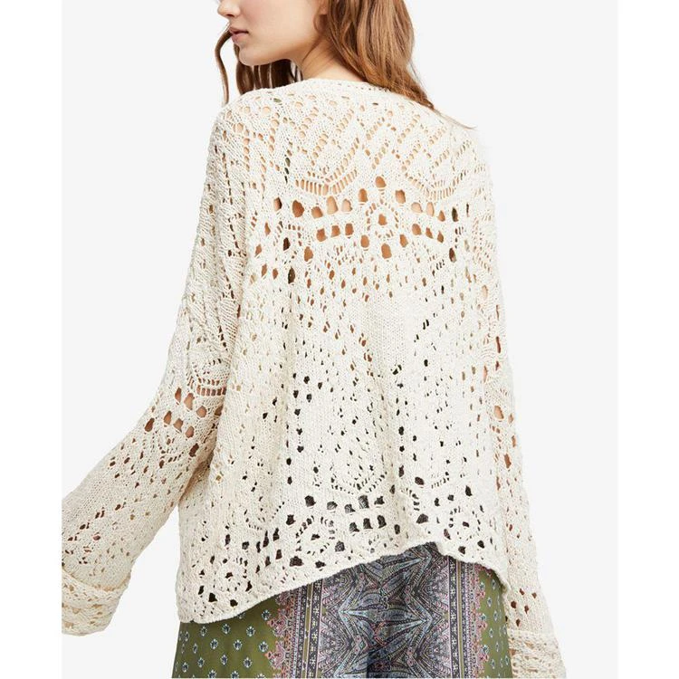 商品Free People|Traveling Lace Cotton Sweater,价格¥478,第2张图片详细描述
