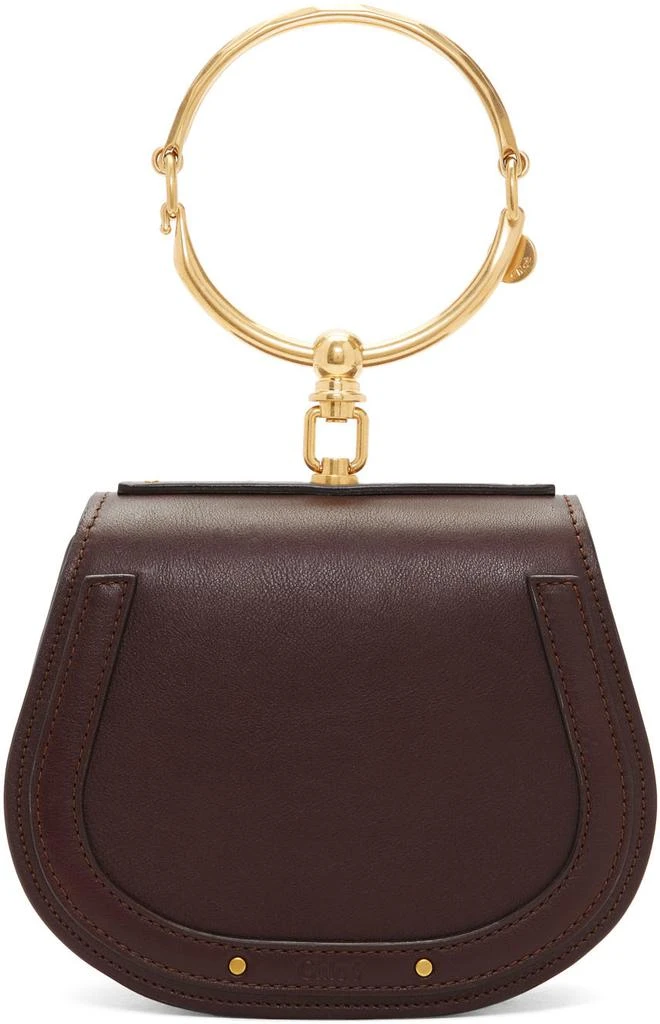 商品Chloé|Purple Small Nile Bracelet Bag,价格¥6874,第1张图片