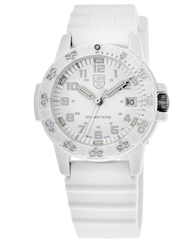 商品Luminox|Luminox Sea Series Sea Turtle White Dial Silicone Strap Men&apos;s Watch XS.0307.WO,价格¥1406,第1张图片