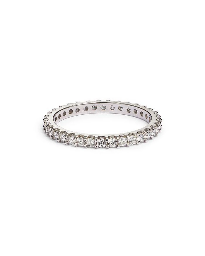商品Bloomingdale's|Diamond Eternity Band in 14K White Gold, 0.50 ct. t.w. - Exclusive,价格¥12314,第4张图片详细描述