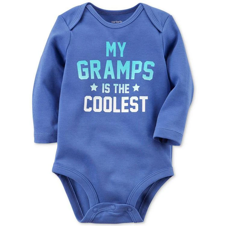 商品Carter's|Gramps Is The Coolest Cotton Bodysuit, Baby Boys,价格¥28,第1张图片