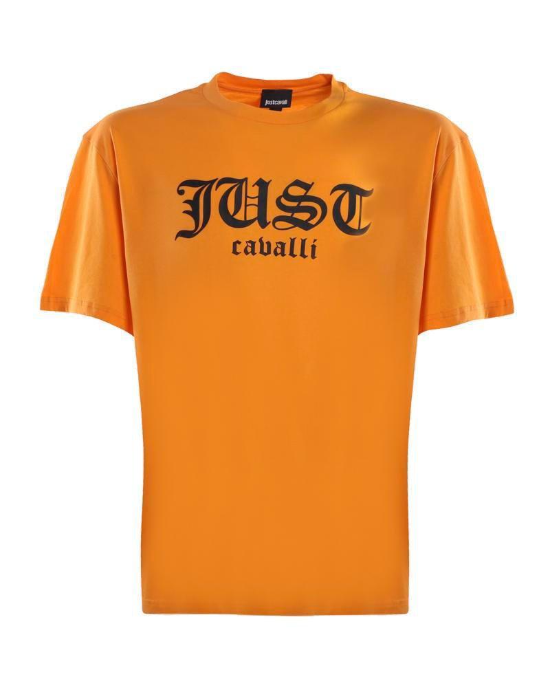 商品Just Cavalli|Just Cavalli Logo Printed Crewneck T-Shirt,价格¥400,第1张图片