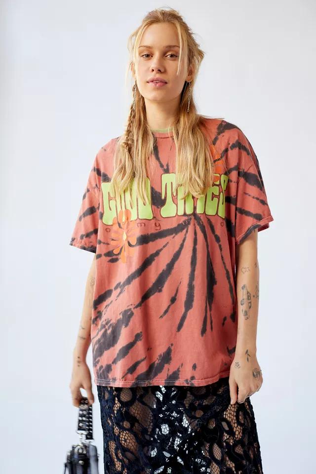 Good Times On The Mind Tie-Dye Oversized Tee商品第4张图片规格展示