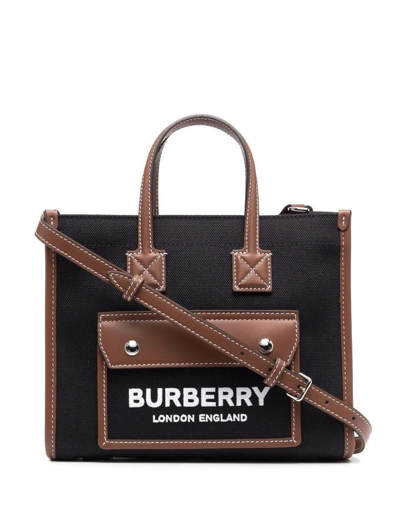 商品Burberry|BURBERRY freya tote bag with logo,价格¥6687,第1张图片