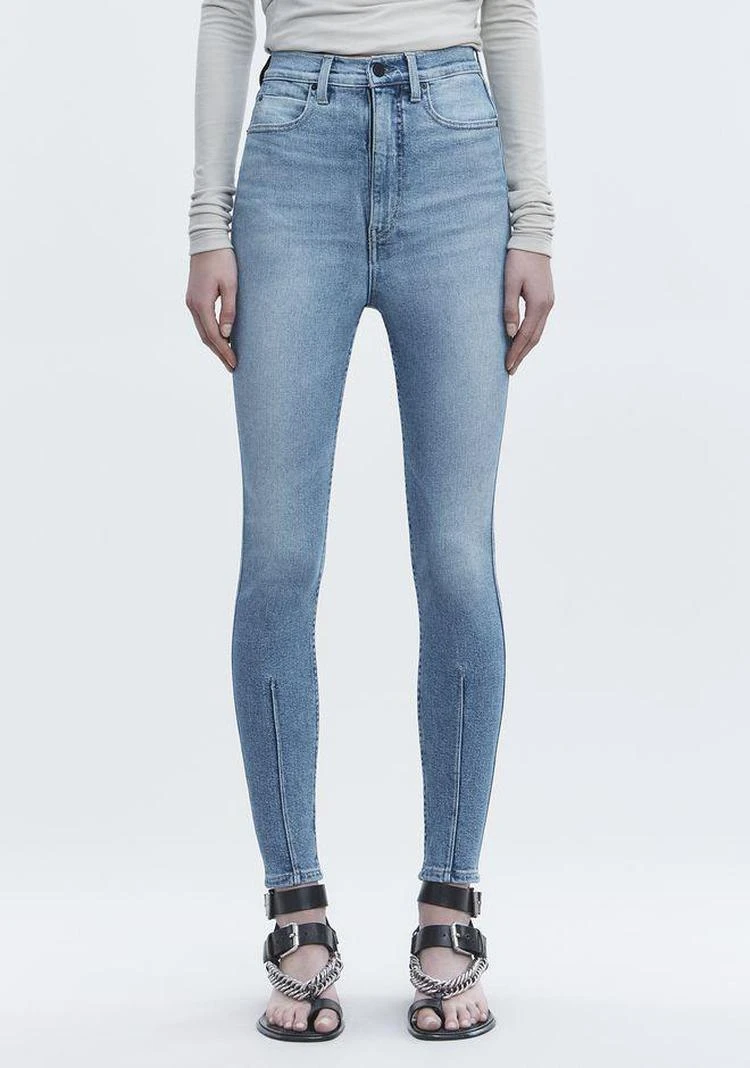 商品Alexander Wang|STRIP DART SKINNY JEAN,价格¥979,第5张图片详细描述