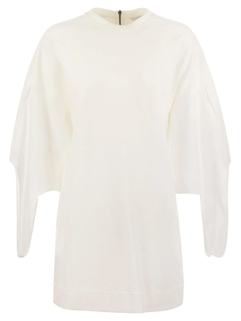 商品Max Mara|Max Mara Logo Printed Crewneck Dress,价格¥2089,第1张图片