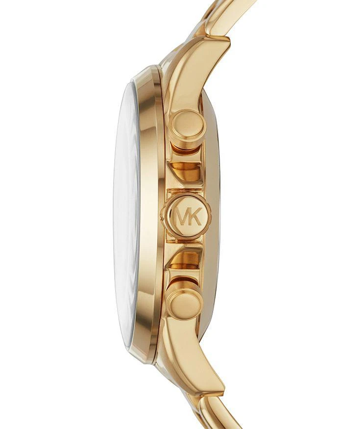 商品Michael Kors|Gage Gold-Tone Hybrid Smartwatch, 45mm,价格¥798,第5张图片详细描述