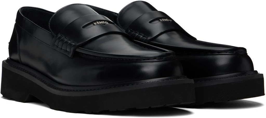 商品Kenzo|Black Kenzo Paris 'Kenzo Ukio' Loafers,价格¥3628,第4张图片详细描述