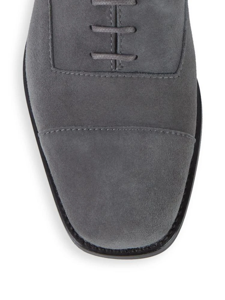 商品Stuart Weitzman|Halfdays Suede Backless Loafers,价格¥789,第3张图片详细描述