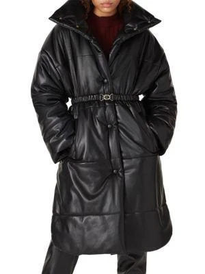 商品Nanushka|Eska Faux Leather Puffer Coat,价格¥2017,第1张图片